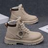 2025 Autumn Cross-border Explosion Martin Boots New Men's Casual Boots Retro British Style Help Casual Tooling Boots