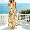 Sleeveless Maxi Dress for Women,Summer Casual Fresh Floral Flowy Tank Dress,Soft Comfortable Fabric,Versatile for Beach Vacation & Daily Wear
