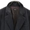 A.P.C. wool blend tailored jacket XS Navy Men's Used
