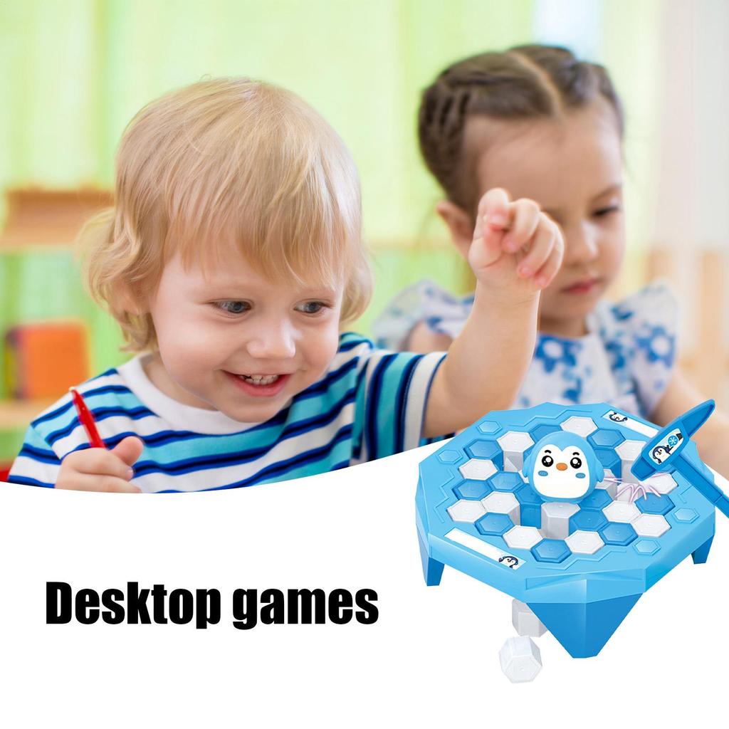 Ice Board Game Save Penguin Knocking Ice Toy Parent Child Interactive Party Board Game Improve Reaction Ability Family Games