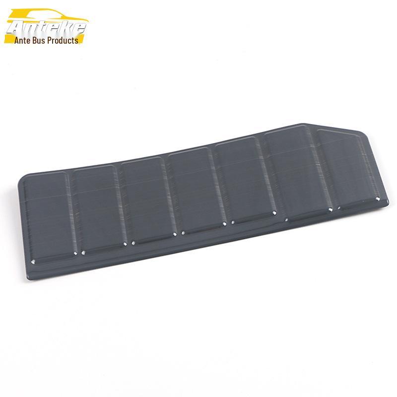 Stainless Steel Pedal Set for 22 EVOS: Includes Accelerator, Brake, and Rest Pedals.