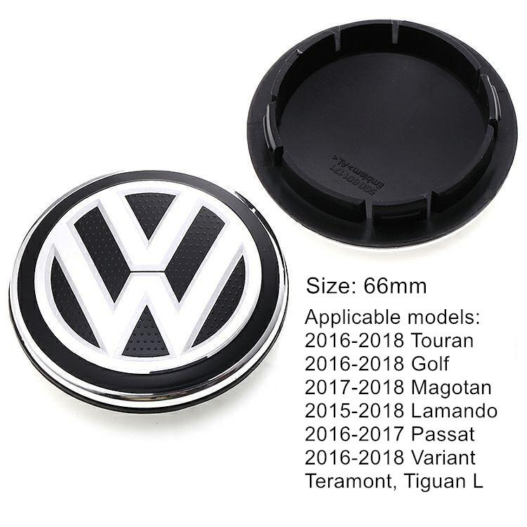 

2026 Hot For Volkswagen VW 4PCS 56mm 65mm Car Wheel Center Hub Caps Cover for VW Volkswagen Golf Polo Passat Touran Jetta access