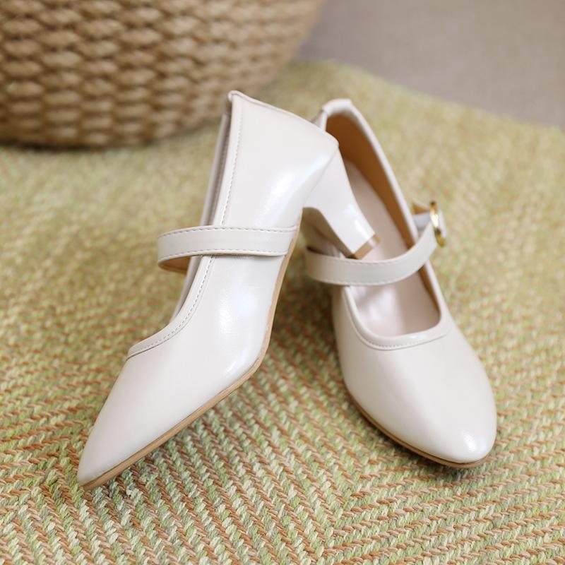 Pointed Toe Shoes Woman Pumps Black Flats Female Footwear Loafers Casual Sneaker Ladies New Dress Slip-on Leather Dance Trainers
