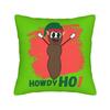 Mr Hankey Howdy Ho The Christmas Southparkd Pillowcase Polyester Cushion Cover Gift Throw Pillow Case Cover Home Zipper 18'