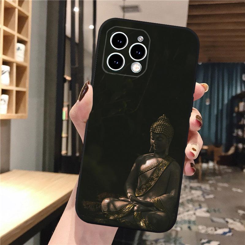

The Buddha Art Phone Case Carcasa Funda For iPhone 17 Pro Max Air 17 16 15 14 13 Pro Max 15 16 Pro 15Plus iphone 16ProMax