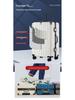 Sturdy Aluminum Frame Trolley Suitcase with Silent Wheels & Combination Lock - Large Capacity for Men, Women & Students