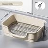 Lilang Bathtub-style Anti-Splash Dog Potty with Mesh