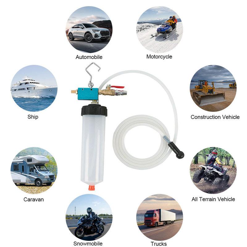 Car Brake Fluid Oil Change Tool Universal Oil Bleeder Oil Change Extractor Tool Transfer Fuel Dispenser Tool for Car Motorcycle