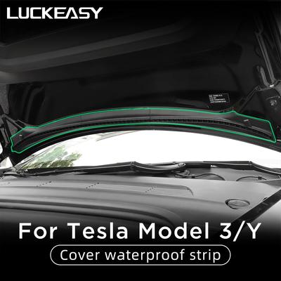 LUCKEASY For Tesla Model3 ModelY Front Hood Protective Cover Hood Waterproof Sealing Strip Modification Accessories