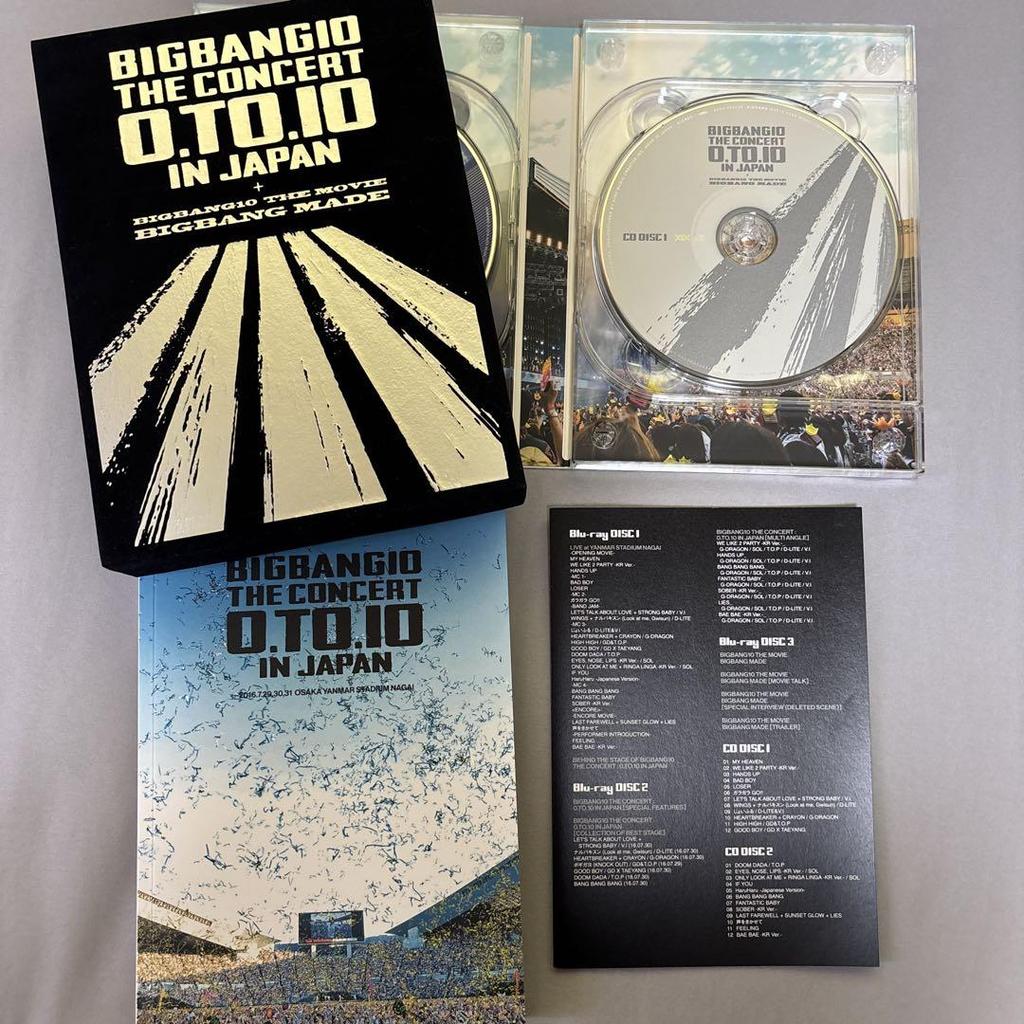 [USED] BIGBANG 0.to.10 Stadium Live Blu-ray