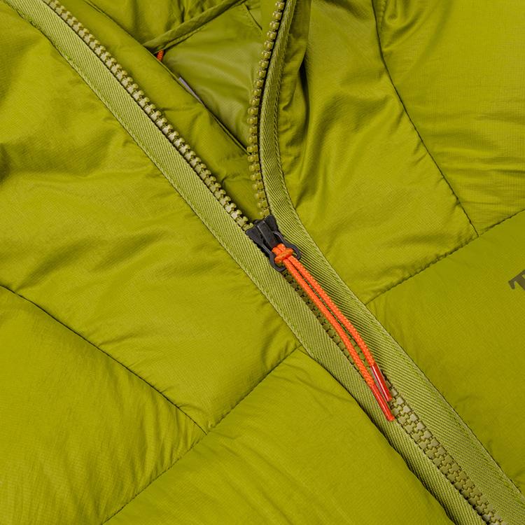 Timberland Goose Down Warm Water-Resistant Hooded Down Jacket Men Jackets Avocado-Green A5M6PEFO