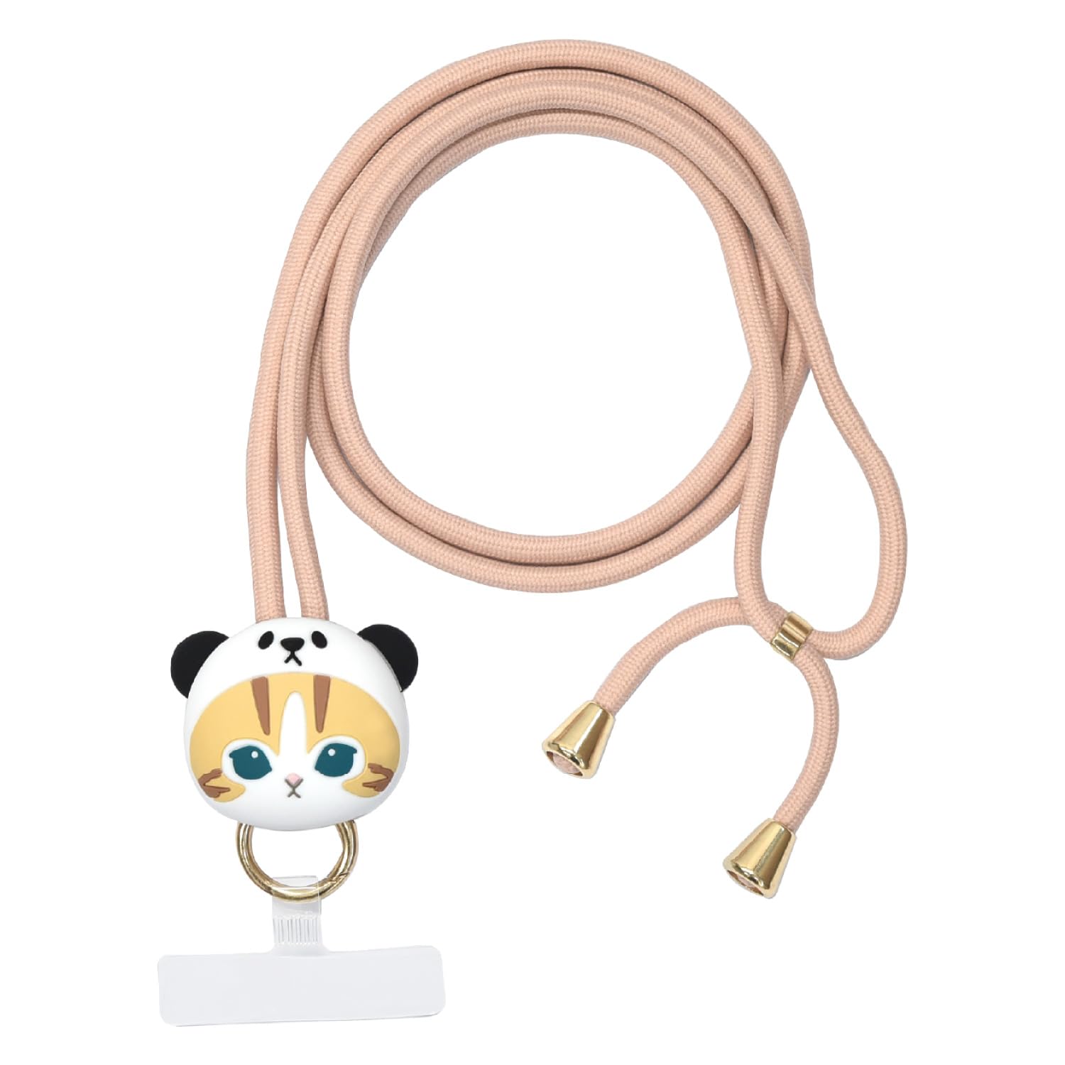 

Gourmandies mofusand Plus Mascot Strap Panda Nyan Multi-Ring MOFU-40A