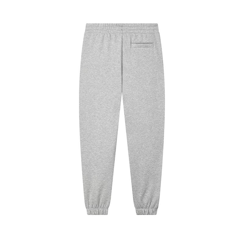 New FILA Knitted Sports Pants Men's Mist Heather Gray F51M449601FMG