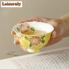 111ml Hand-painted Butterfly Teacup Handmade Tea Bowl Set Of Cups Tea-tasting Meditation Cup Chazhan Master Cups Chinese Tea Set