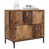 Nightstand Reclaimed Wood 63.5 x 36 x 61 cm Engineered Wood