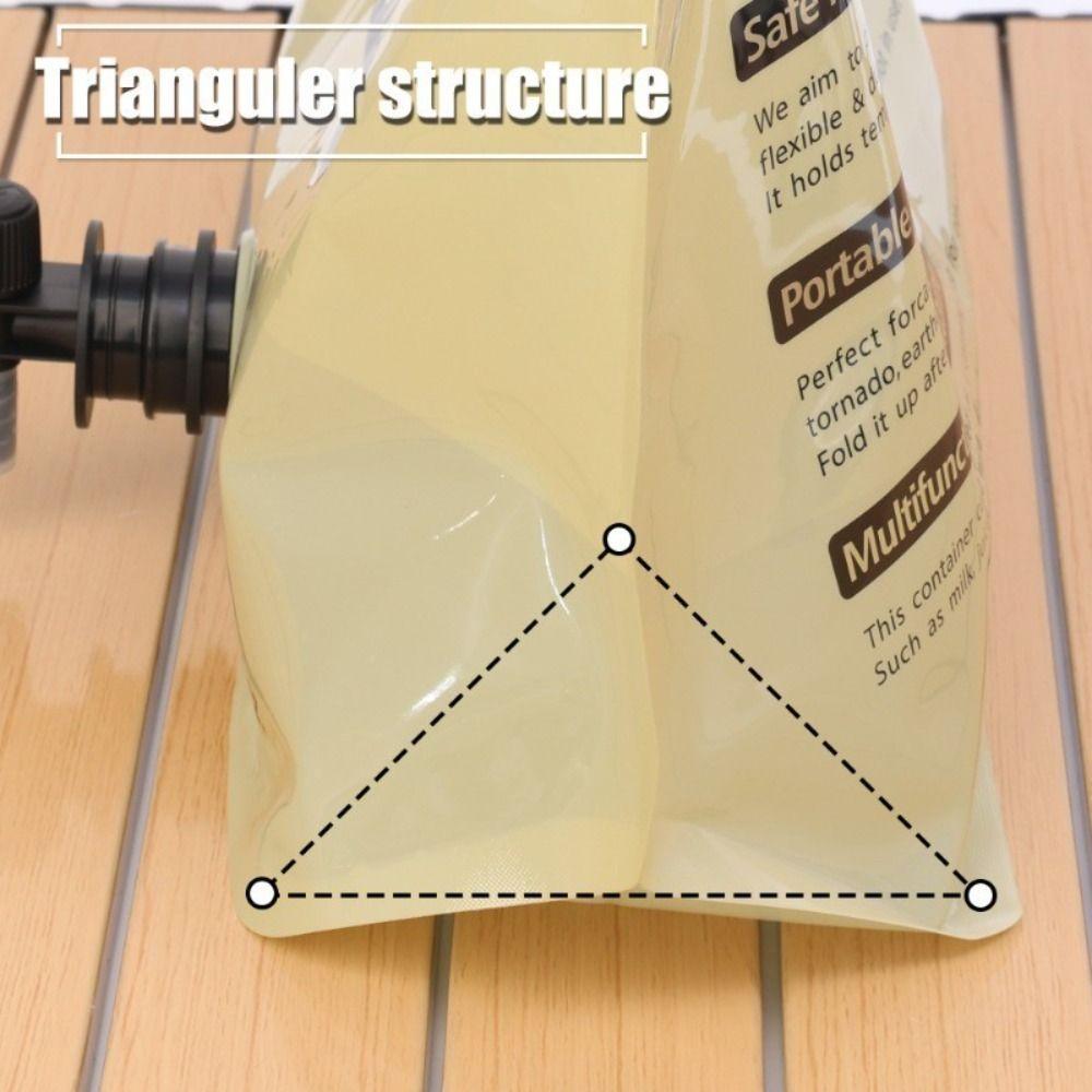 8L Portable Water Storage Bag for Travel Fishing Outdoor Activities