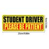 Reflecterende Bumper Magnetische Student Chauffeur Stickers Herbruikbaar Waterdicht Veiligheidstickers Geschikt Voor Nieuwe Chauffeurs Auto Vrachtwagens