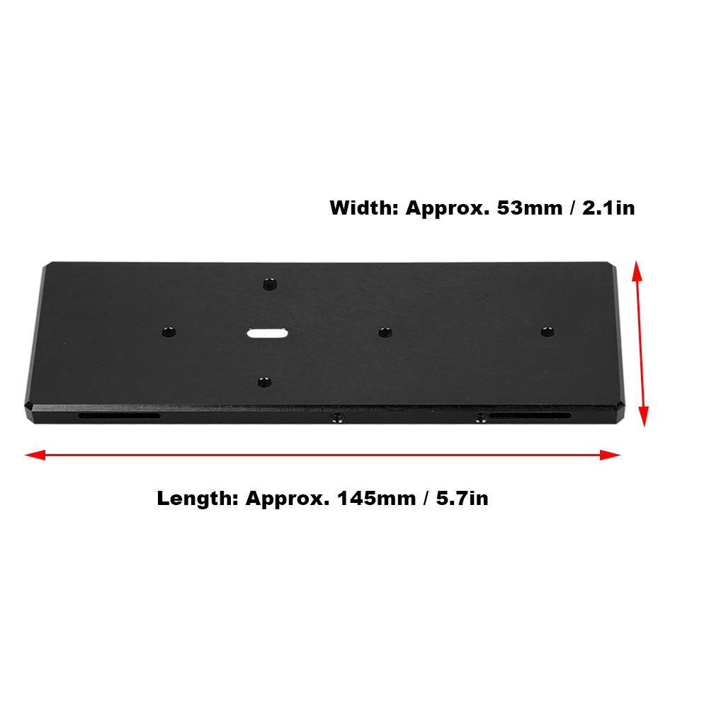 RC Battery Tray with Screw Replacement Accessory Fit for RGT EX86100 1 10 RC CarBlack 6800228L