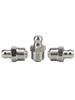 Stainless Steel 304 Grease Nipple Fittings: 45° Bent, 90° Straight Nozzle Assortment (6M, 8M, 10M, 12M).