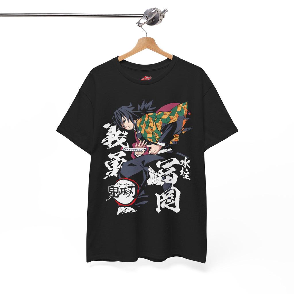 Giyu Tomioka Water Hashira Personalizable TShirt AnimeInspired Streetwear Tee Anime Graphic 2026 New Shirt Anime Fan Gift