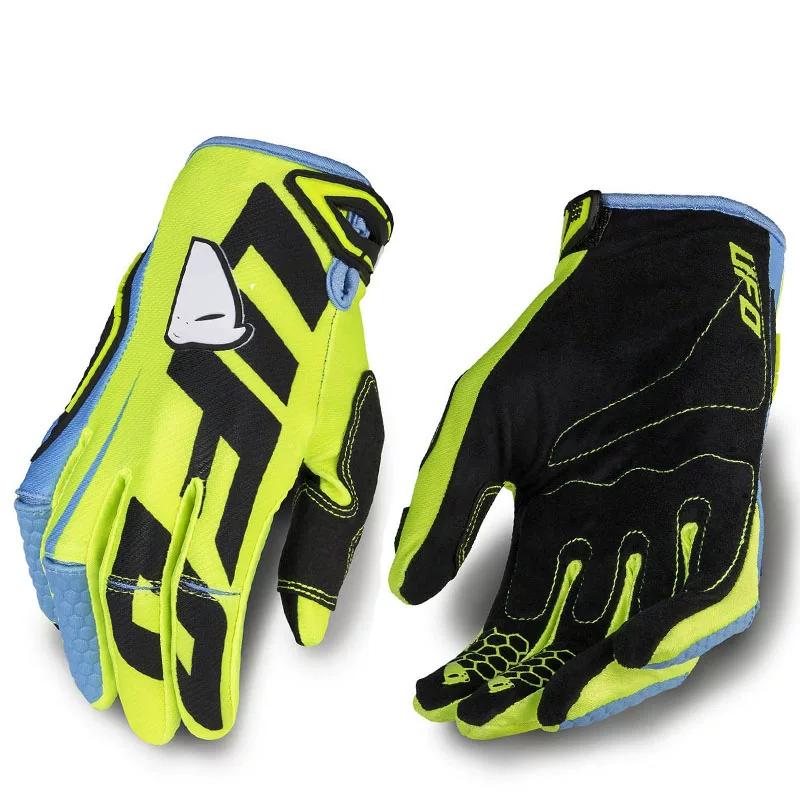 New Long Finger Motorcycle off-Road Gloves MTB MX Racing Bicycle Thin Outdoor Sports Breathable Gloves