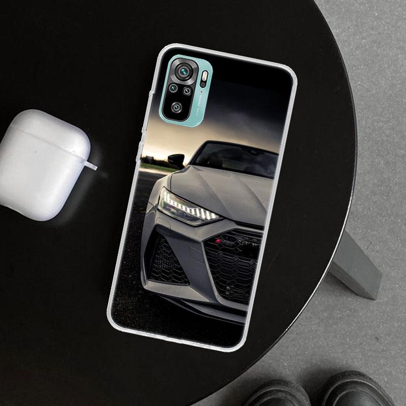 Super Car For A-Audis R-S Sport Phone Case Cover for Xiaomi Redmi Note 15 14 13 12 11 Pro Plus 14S 12S 11S 11T 11E 10S 10 Custom
