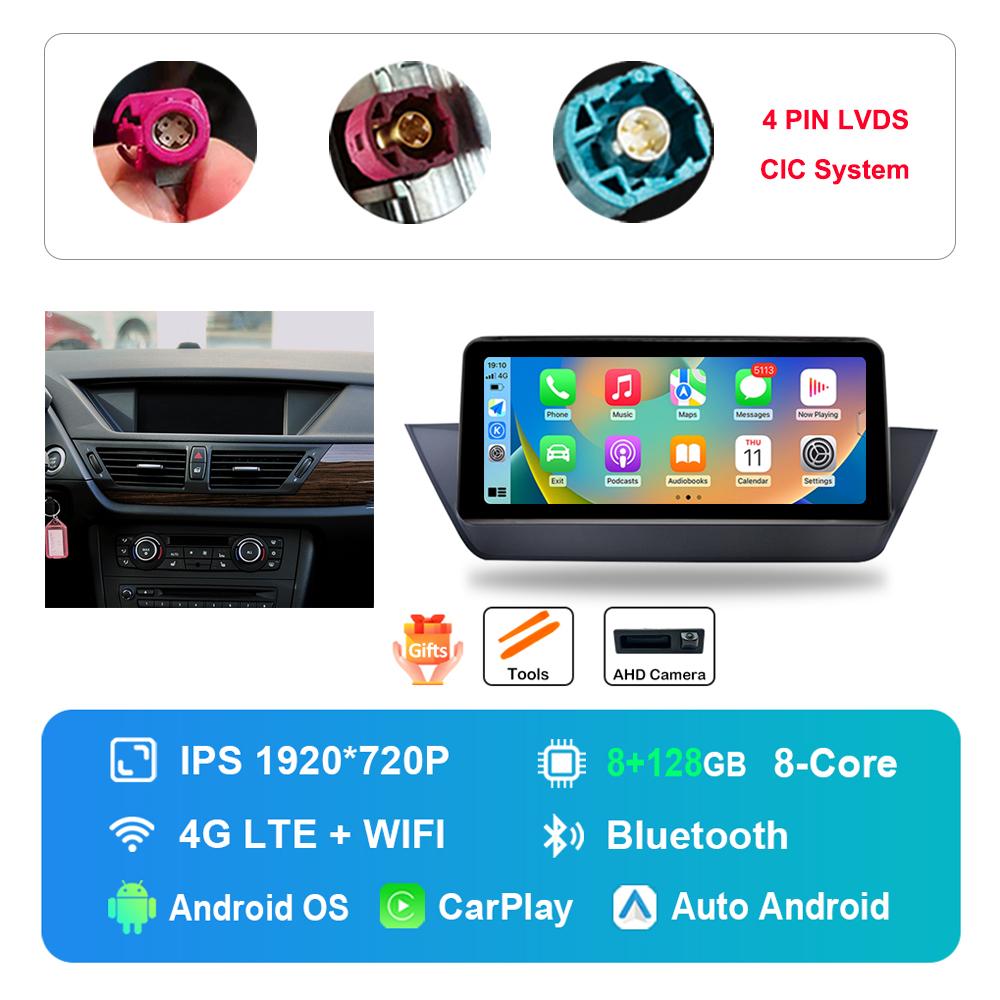 10.25 Inch for BMW X1 E84 2009 - 2015 CIC System 4G WiFi DSP Stereo Android Car Radio Multimedia Player GPS HD Touch Screen