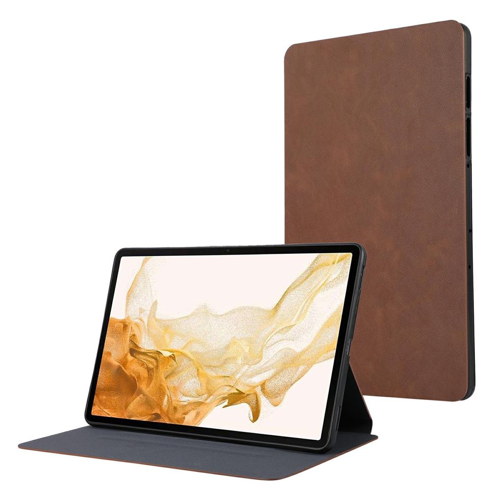 For Samsung Galaxy Tab S9+/Tab S9 FE+ Stand Case Minimalist Leather Tablet Cover