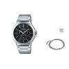 Men Black Watch MTP-V300D-1A-