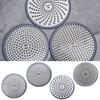 Stainless Steel Floor Drain Filter Hair Catcher with Silicone Ring Rust-Resistant Bathroom Sink Strainer Shower