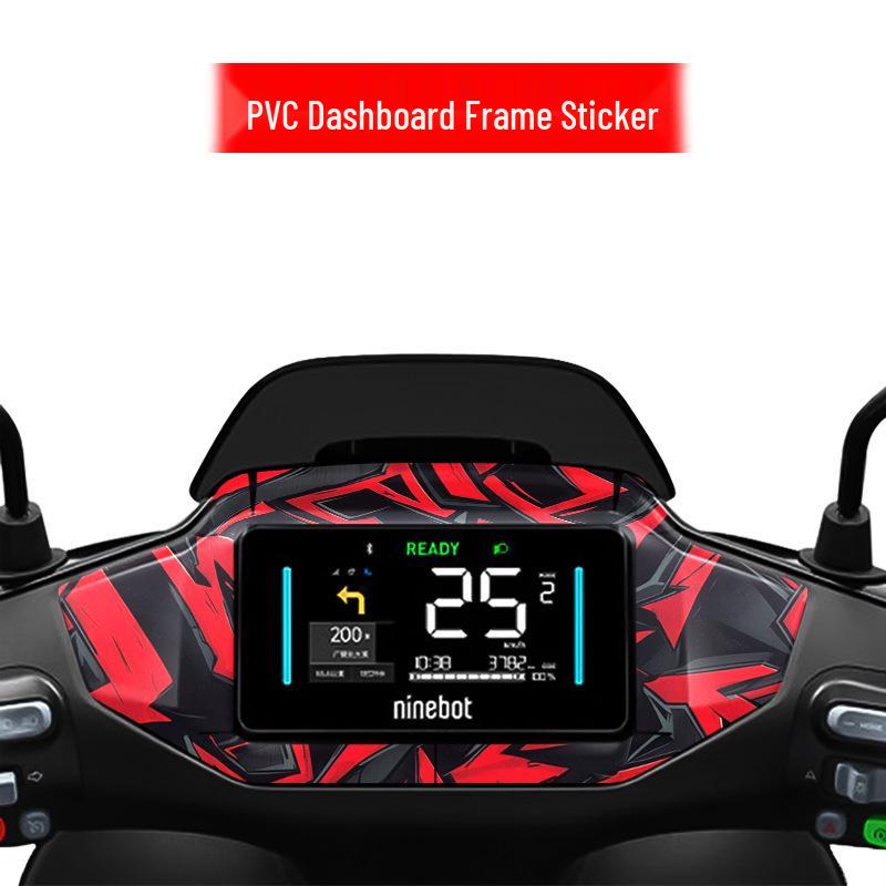 Nine M95c+MK2 Car Dashboard Protective Film: Waterproof Tempered Display Sticker.