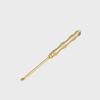 Bamboo Ear Spoon & Brass Toothpick Keychain: Creative Gift for Ear Cleaning