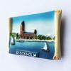 Sweden Travelling Fridge Magnets Creative Tourist Souvenirs Fridge Stickers Home Decoration Children Toys Magnetic Stickers