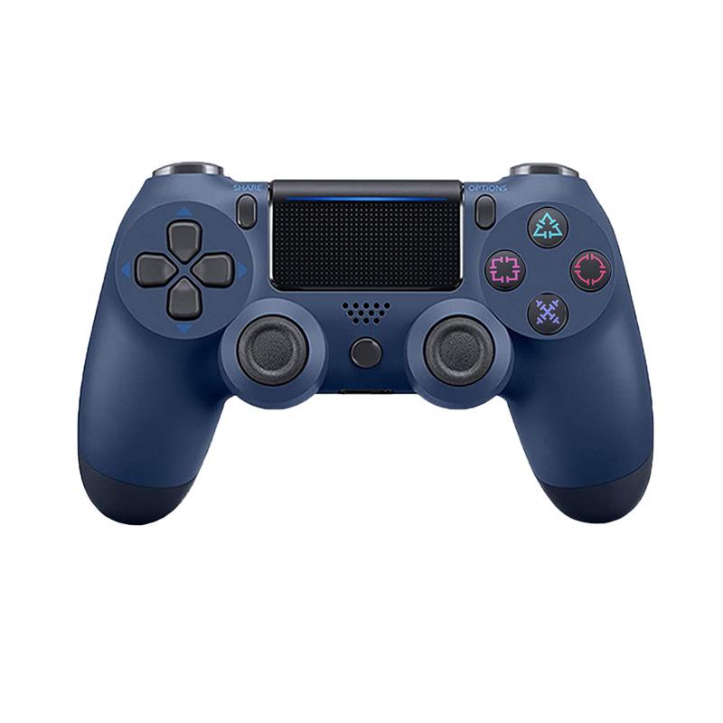 Wireless Bluetooth Controller for PS4, Dual Motors Dual Vibration Gamepad Compatible with PS4