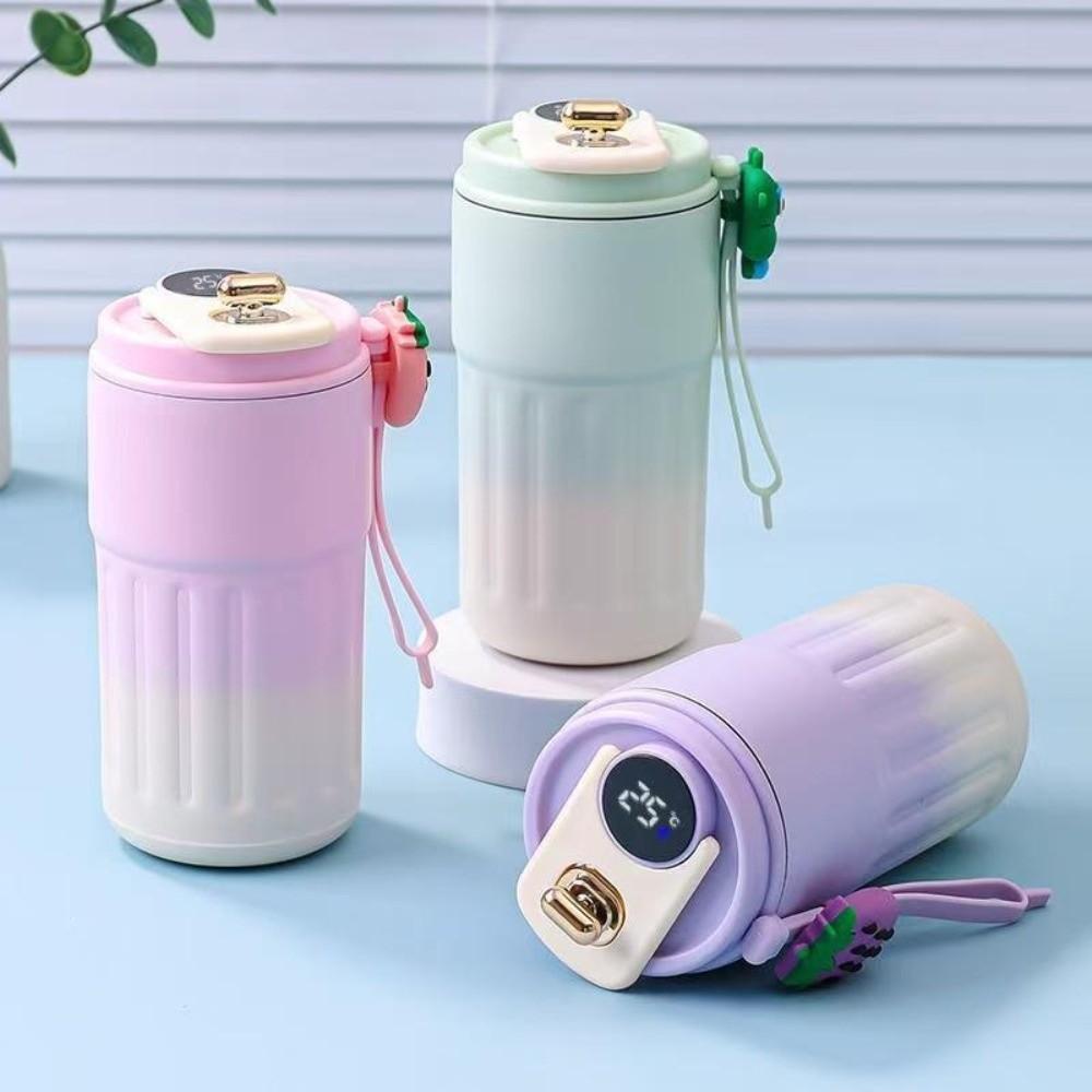 Intelligent Thermal Cup Temperature Display 316 Stainless Steel Water Bottles Leakproof Portable Coffee Cup for Lady Girls