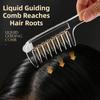 Hair Care Mini Portable Head Applicator Anti-Frizz Massage Guide Liquid Comb  Women