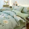 Printed Pure Cotton Student Dormitory Three-piece Four-piece Single Quilt Cover Sheet Pillowcase Duvet Cover