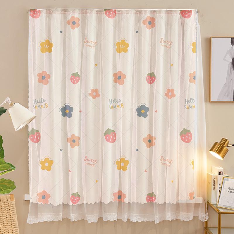Self-Adhesive Blackout Velcro Curtains for Small Windows - No-Drill Installation, Ideal for Rentals