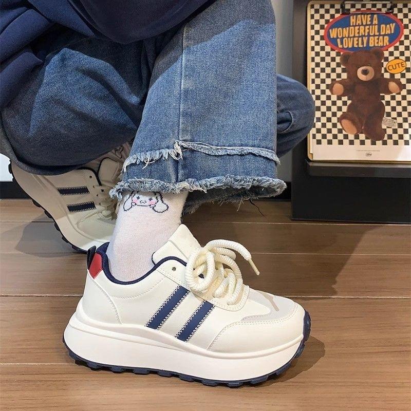 Lightweight sports shoes women's feet small Forrest Gump shoes spring 2025 new popular soft-soled versatile dad shoes