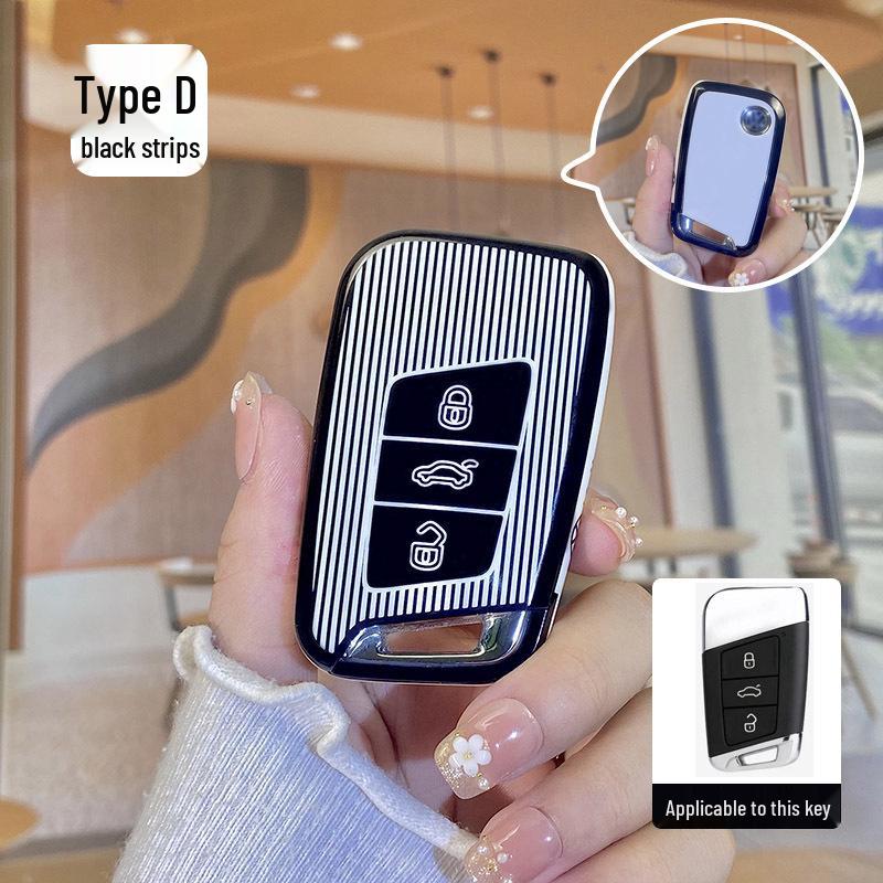 Volkswagen Car Key Protective Cover for Golf, Lavida, Bora, Santana, Tiguan, Lamando