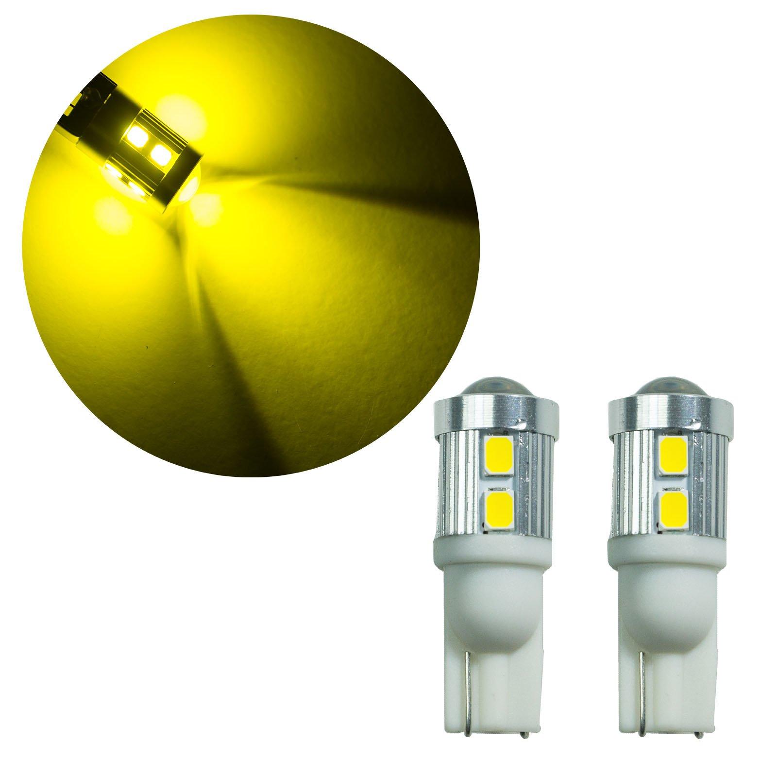 

PA T10 2835 10 SMD LED Yellow/Yellow 570nm-580nm 2pcs