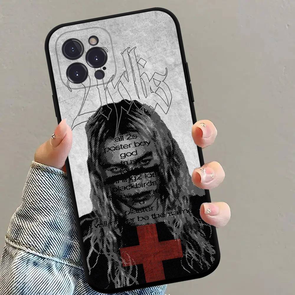 Singer 2hollis Albums Phone Case Black Soft Silicone TPU Phone Case For IPhone 11 12 13 14 15 16 17 Pro Plus Mini Max