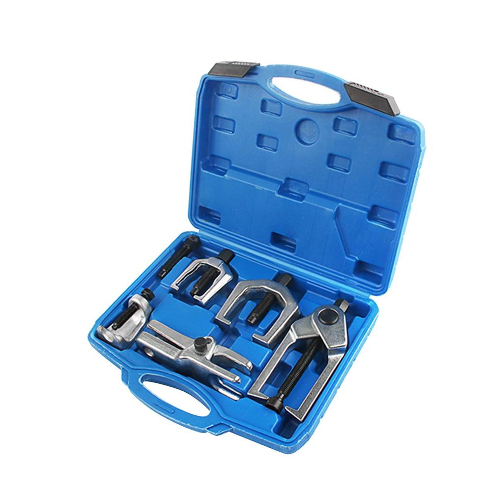 5x Front End Service Kit,Ball Joint Separator,Tie Rod End Puller Hand Tool,Pitman Arm Puller Tie Rod End Removal Tool for Car