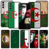 Algerije Paspoort Telefoonhoesje Voor Samsung Galaxy S25 Edge S24 S23 S22 S20 Ultra S21 FE 5G S10 Plus Zachte TPU Cover