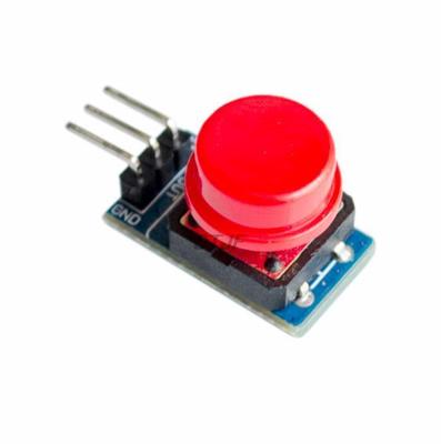 12X12MM Big Key Module Big Button Module Light Touch Switch Module with Hat High Level Output for Arduino