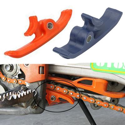 PU Motorcycle Chain Slider Modification Accessories 11*3.5*2cm Flat Fork Sliding Guide Refitting Motorcross Moped for KTM/SXF