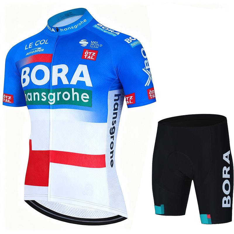 Cycling Jerseys UCI BORA Costume for Men's Bike Bicycle Blouse Set Mtb Clothing Mens Jersey Mountain Mallot Man Summer Clothes
