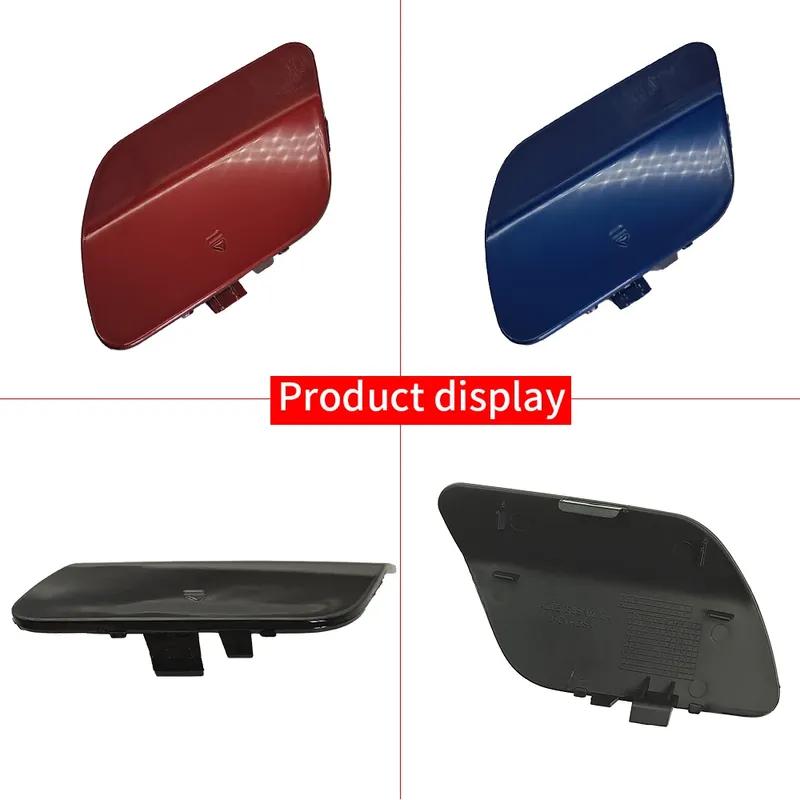 For Mercedes W205 Car Rear Bumper Tow Hook Cover Cap Black White For Benz C Class C180 C200 C220 C250 C300 2058850224 2015-2021