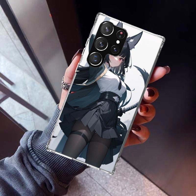 

Zenless Zone Zero Hoshimi Miyabi Phone Case For Samsung Galaxy S26 S25 Edge S24 S23 Ultra S22 Plus S21 S20 FE Soft TPU Back Cove Samsung S20 Plus