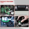 Universal for Vehicles SUV Truck RV Boat 10x Battery Post Terminal Shims Lead Terminal Shim Caps w/ 12x Washers Top Post Battery